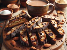 biscotti senza glutine al cioccolato e mandorle per uno snack energizzante