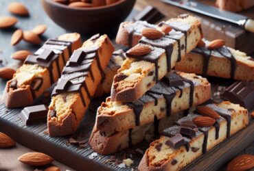 biscotti senza glutine alla farina di mandorle e cioccolato per merende dolci