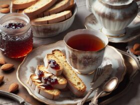 biscotti senza glutine alla farina di mandorle e marmellata per tea time sofisticato