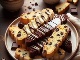 biscotti senza glutine alla vaniglia e cioccolato per uno snack semplice ma delizioso