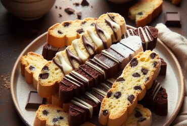 biscotti senza glutine alla vaniglia e cioccolato per uno snack semplice ma delizioso