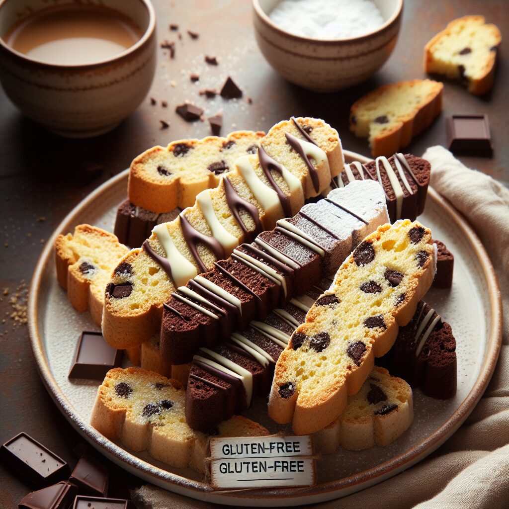 biscotti senza glutine alla vaniglia e cioccolato per uno snack semplice ma delizioso