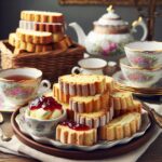 biscotti senza glutine al burro e marmellata per tea time classico