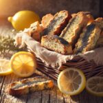 biscotti senza glutine al limone e semi di papavero per uno snack leggero