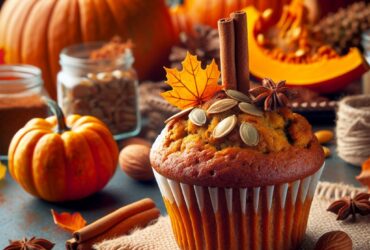 muffin senza glutine alla zucca e spezie per un'autentica atmosfera autunnale