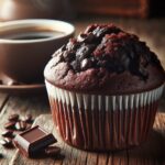 muffin senza glutine al cioccolato e caffè per amanti del caffè