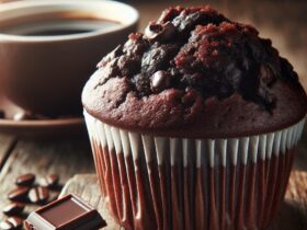 muffin senza glutine al cioccolato e caffè per amanti del caffè