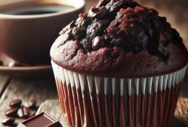 muffin senza glutine al cioccolato e caffè per amanti del caffè