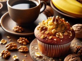 muffin senza glutine alla banana e noci per colazioni nutrienti