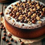 torta senza glutine al caffè e nocciole per dolci energizzanti