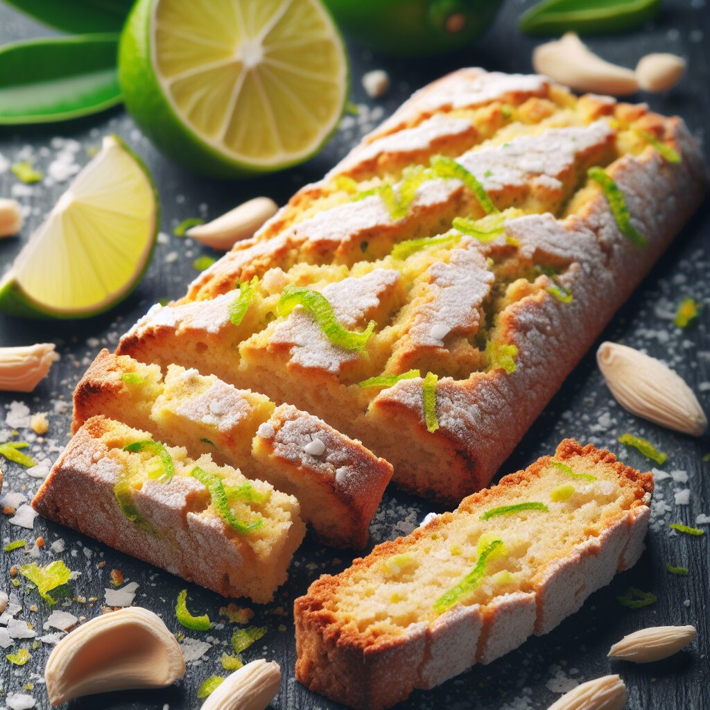 biscotti senza glutine alla farina di cocco e lime per merende esotiche