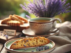 biscotti senza glutine al tè earl grey e lavanda per una pausa relax aromatico