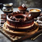 torta senza glutine al cioccolato e caffè per un dolce risveglio energizzante