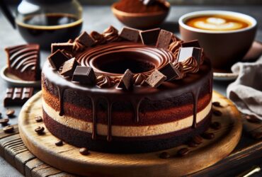 torta senza glutine al cioccolato e caffè per un dolce risveglio energizzante