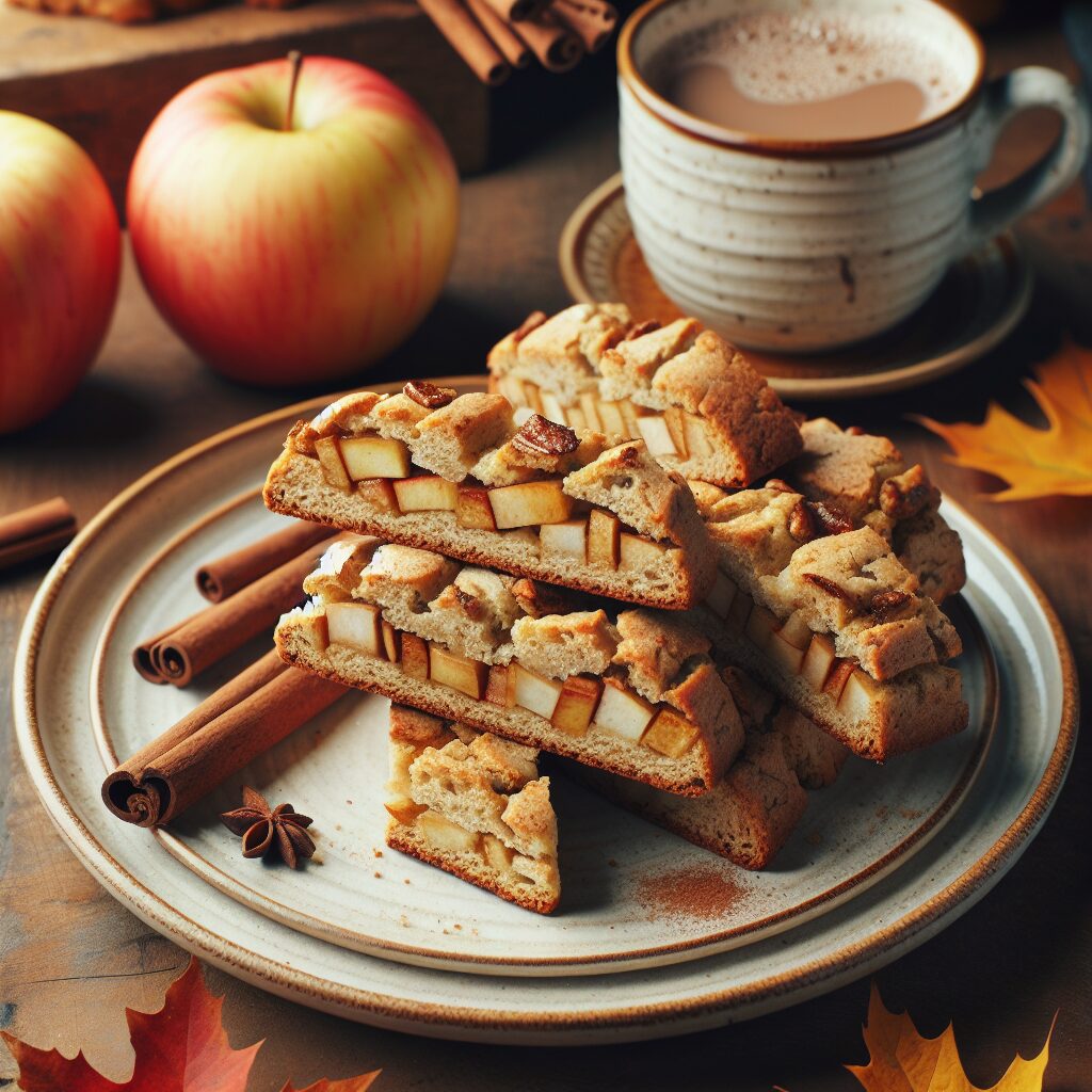 biscotti senza glutine alla cannella e mela per uno snack autunnale dolce