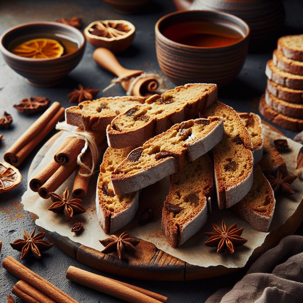 biscotti senza glutine alla cannella e zenzero per dolci speziati