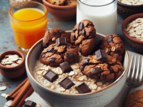 biscotti senza glutine alla farina di avena e cioccolato per colazioni energizzanti e golose