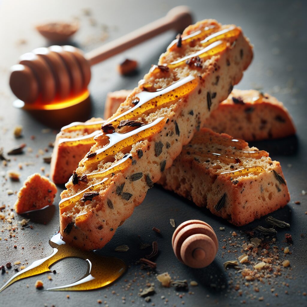 biscotti senza glutine al tè chai e miele per snack aromatici