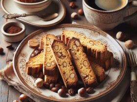 biscotti senza glutine alla nocciola e caffè per merende da caffè