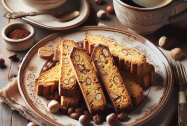 biscotti senza glutine alla nocciola e caffè per merende da caffè