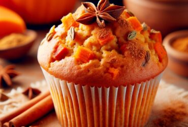 muffin senza glutine alla carota e spezie per colazioni autunnali speziate