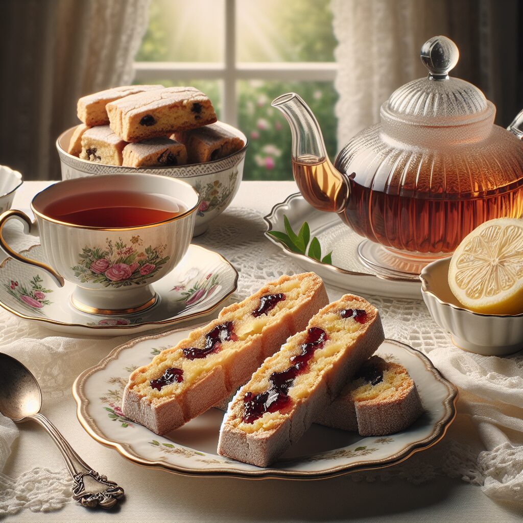 biscotti senza glutine al burro e marmellata per tea time classico