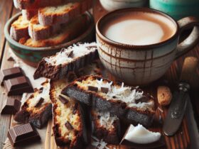 biscotti senza glutine al cioccolato e cocco per merende golose