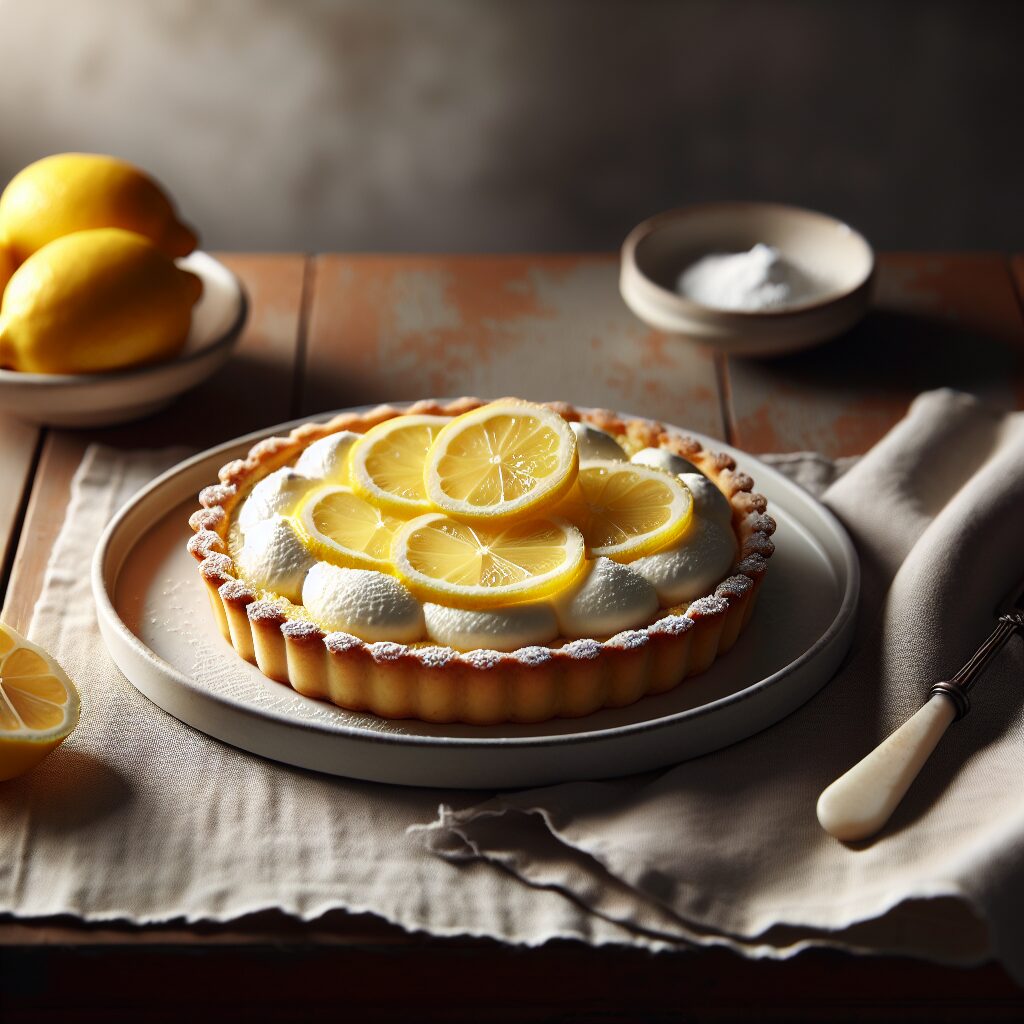 torta senza glutine al limone e ricotta per dessert leggeri