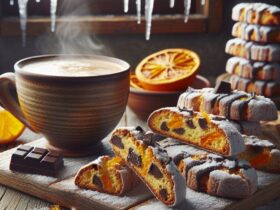 biscotti senza glutine al cioccolato e arancia per merende invernali