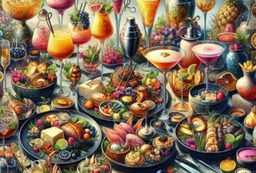 L'arte di abbinare il cibo con cocktail creativi