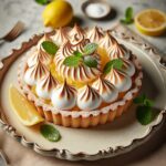 torta senza glutine al limone e meringa italiana per un dessert sofisticato