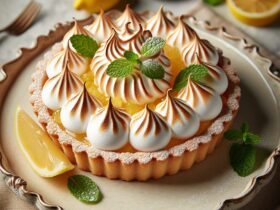 torta senza glutine al limone e meringa italiana per un dessert sofisticato