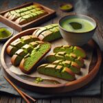 biscotti senza glutine al tè matcha per merende originali