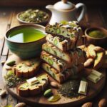 biscotti senza glutine al tè verde e cioccolato bianco per una merenda energizzante e originale