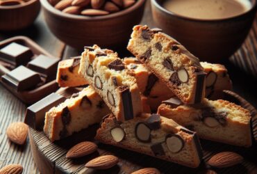 biscotti senza glutine al cioccolato e mandorle per uno snack energizzante e gustoso