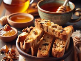 biscotti senza glutine al tè chai e miele per snack aromatici