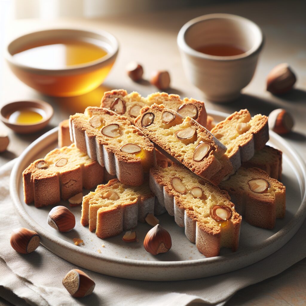 biscotti senza glutine alla nocciola e miele per merende dolci