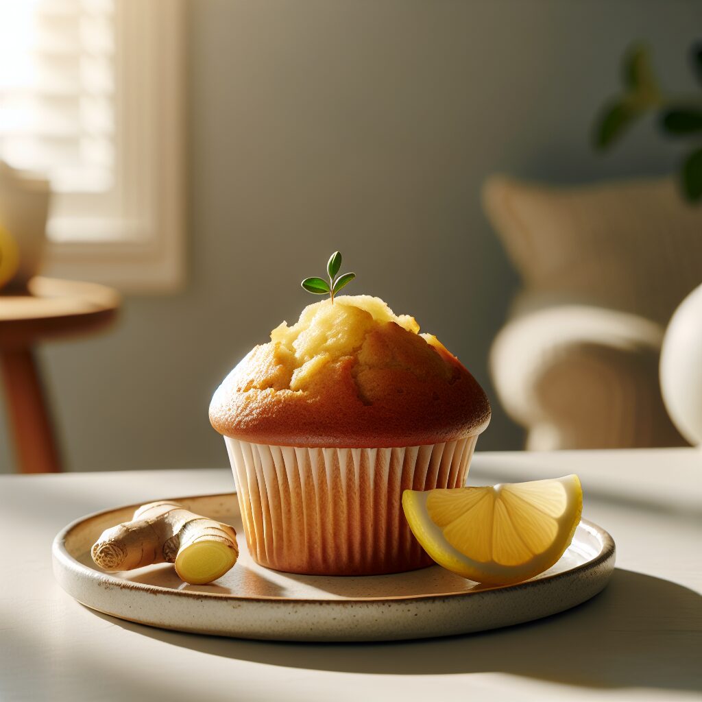 muffin senza glutine al limone e zenzero per colazioni vivaci