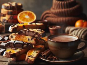 biscotti senza glutine al cioccolato e mandarino per merende invernali