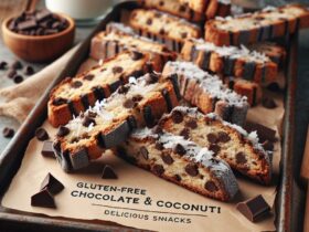 biscotti senza glutine al cioccolato e cocco per merende golose