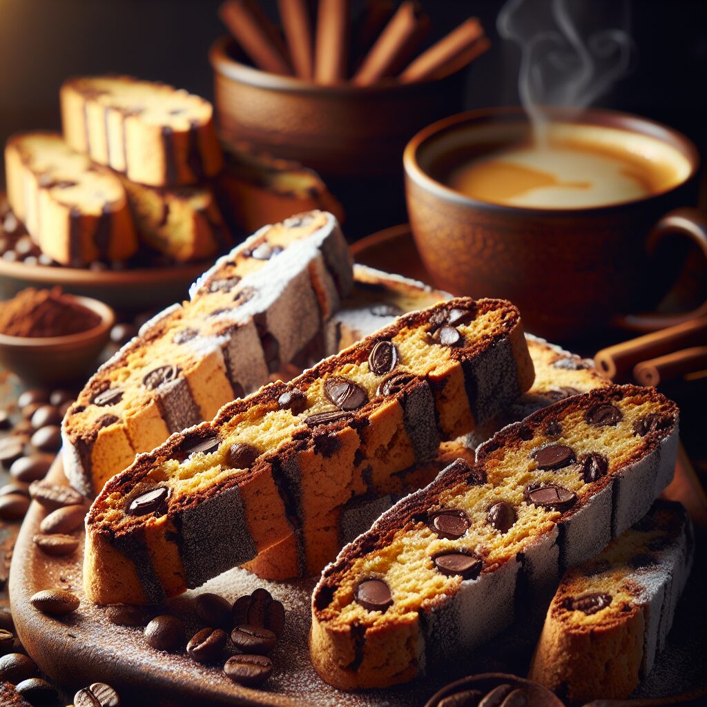 biscotti senza glutine al cioccolato e caffè per amanti del caffè