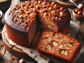 torta senza glutine al caffè e nocciole per un dolce da colazione o merenda energizzante