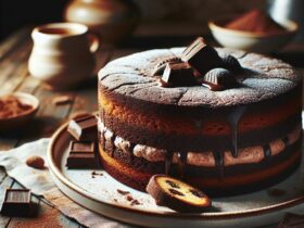 torta senza glutine al cioccolato e amaretto per un dessert ricco e aromatico