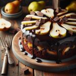 torta senza glutine al cioccolato e pere per un dolce equilibrio tra dolcezza e fruttato