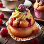 muffin senza glutine ai lamponi e crema pasticcera per un dolce piacere in ogni morso