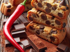 biscotti senza glutine al cioccolato e peperoncino per snack audaci