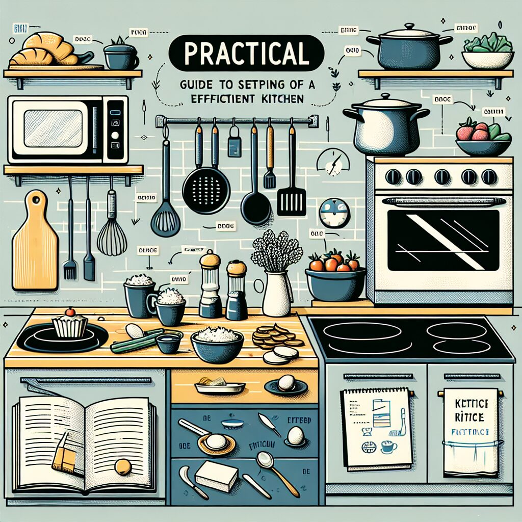 Guide pratiche all'allestimento di una cucina efficiente