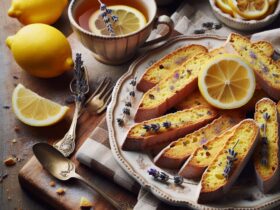 biscotti senza glutine al limone e lavanda per snack pomeridiani aromatici