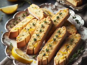 biscotti senza glutine al limone e timo per merende raffinate