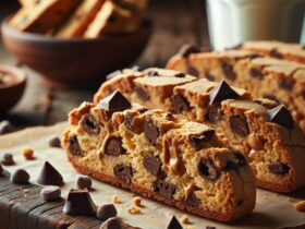 biscotti senza glutine al burro di arachidi e cioccolato per uno snack classico e sempre amato